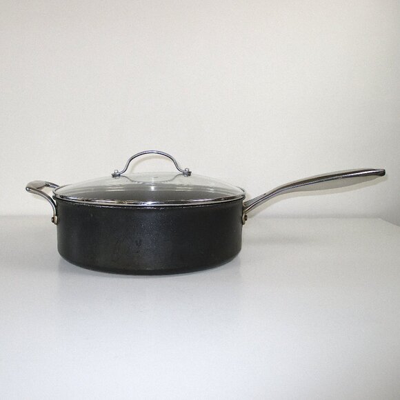 TEFAL HERITAGE 11.5" NON STICK SAUTE PAN W/LID - Picture 3 of 16